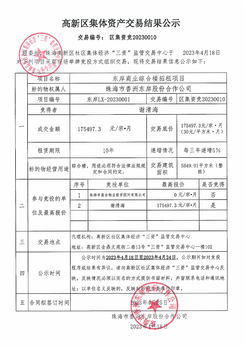 （区集资竞20230010）东岸商业综合楼中标公告.jpg