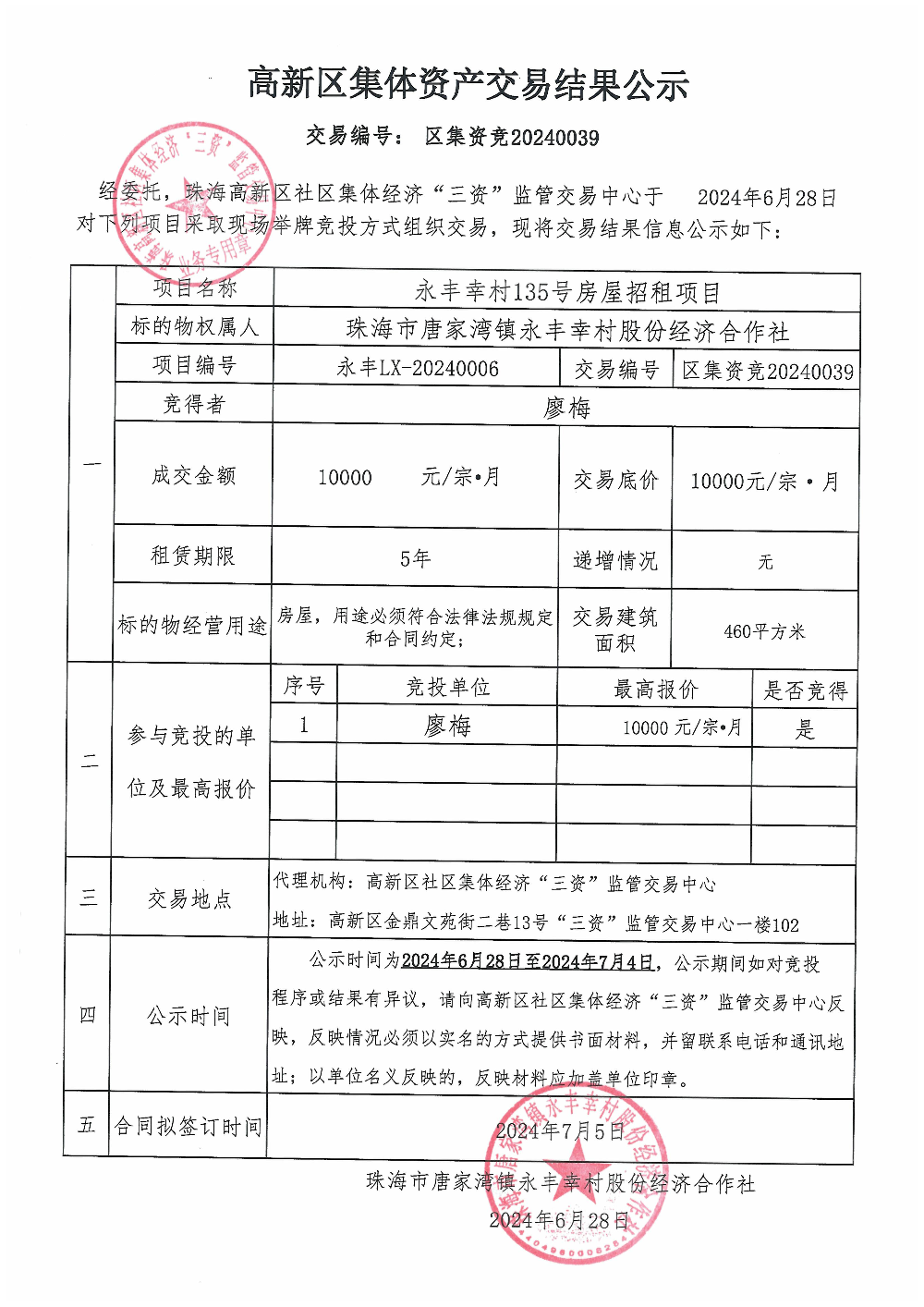 （区集资竞20240039）永丰幸村135号房屋中标公告.jpg